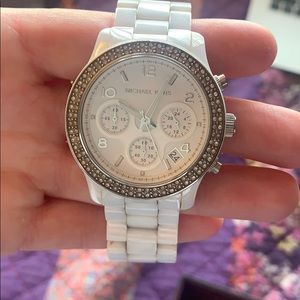 White Michael Kors Watch